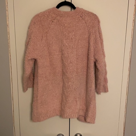 Zara Knit Fuzzy Cardigan - Picture 2 of 4